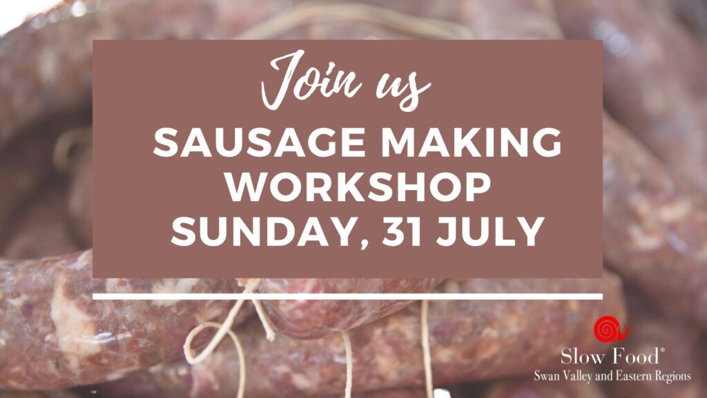 Sausage Making Workshop